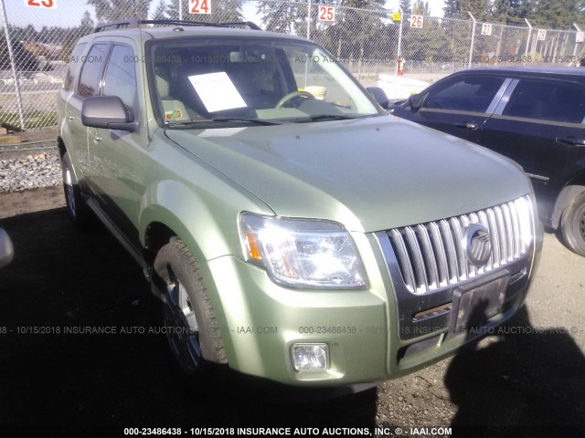 4M2CN8B79AKJ21083 - 2010 MERCURY MARINER GREEN photo 1