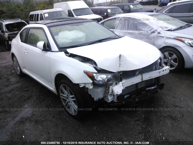 JTKJF5C73D3058531 - 2013 TOYOTA SCION TC თეთრი ფოტო 1