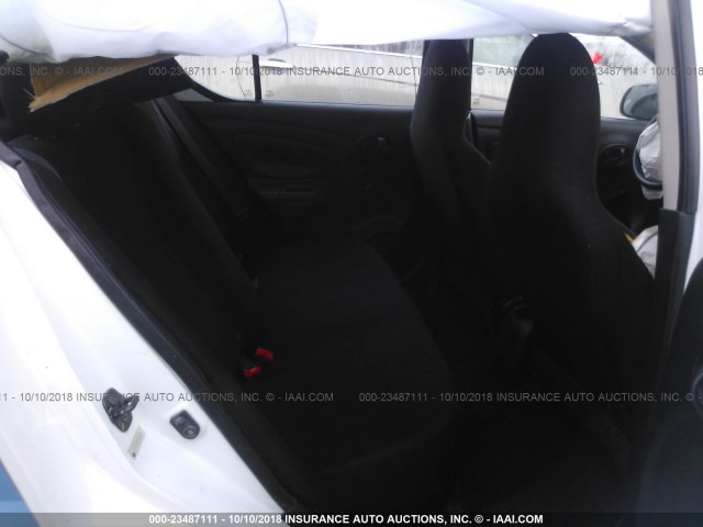 3N1CN7AP3EL830164 - 2014 NISSAN VERSA S/S PLUS/SV/SL WHITE photo 8