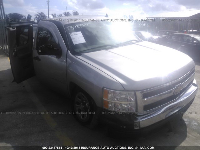 2GCEC19C481251068 - 2008 CHEVROLET SILVERADO C1500 SILVER photo 6