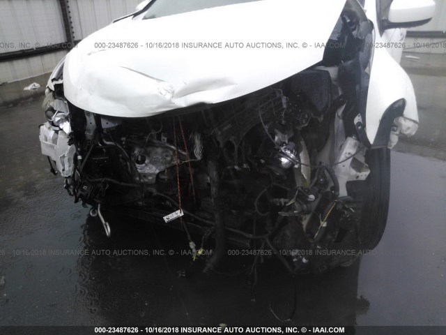 JN8AZ18U59W003496 - 2009 NISSAN MURANO S/SL WHITE photo 6