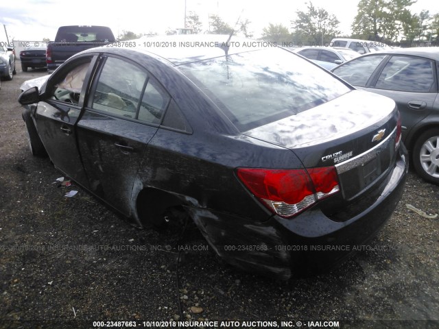 1G1PA5SH7E7405484 - 2014 CHEVROLET CRUZE LS GRAY photo 3