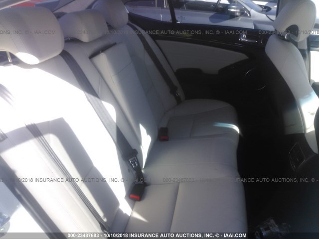 KNALN4D71G5212557 - 2016 KIA CADENZA LUXURY WHITE photo 8