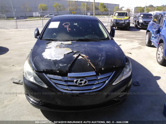 5NPEC4AC9BH199598 - 2011 HYUNDAI SONATA SE/LIMITED BLACK photo 6