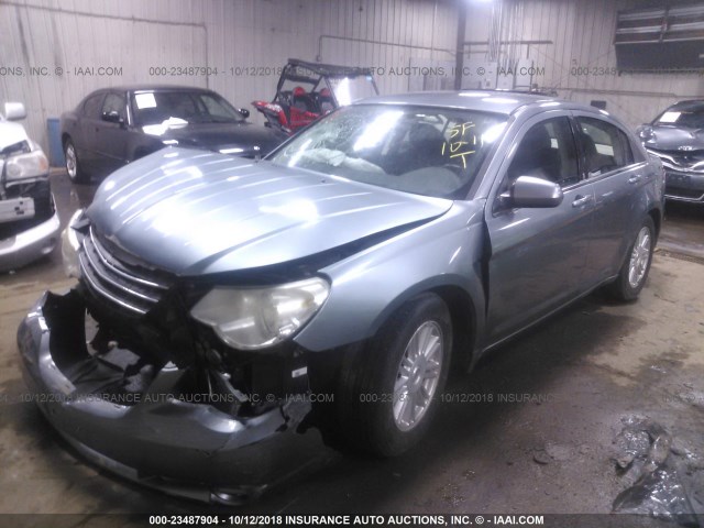 1C3LC56B49N542359 - 2009 CHRYSLER SEBRING TOURING/LIMITED GRAY photo 2