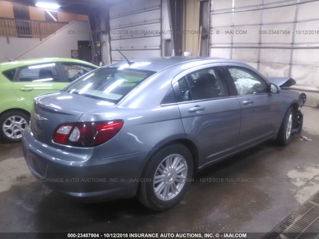 1C3LC56B49N542359 - 2009 CHRYSLER SEBRING TOURING/LIMITED GRAY photo 4