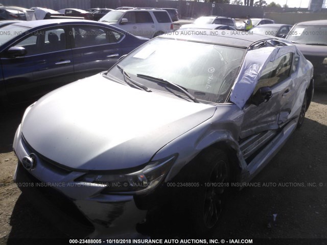 JTKJF5C7XE3075991 - 2014 TOYOTA SCION TC Mavi foto 2