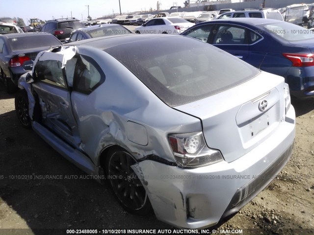 JTKJF5C7XE3075991 - 2014 TOYOTA SCION TC Mavi foto 3