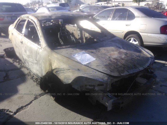 1G1ZG57B89F250385 - 2009 CHEVROLET MALIBU LS შავი ფოტო 1