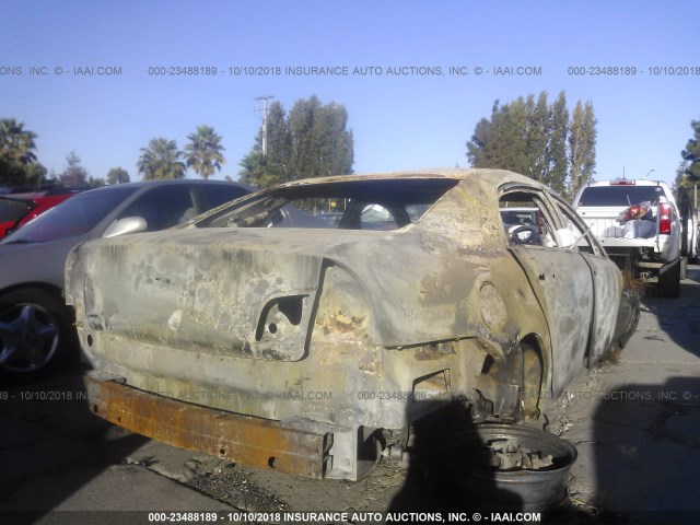 1G1ZG57B89F250385 - 2009 CHEVROLET MALIBU LS შავი ფოტო 4