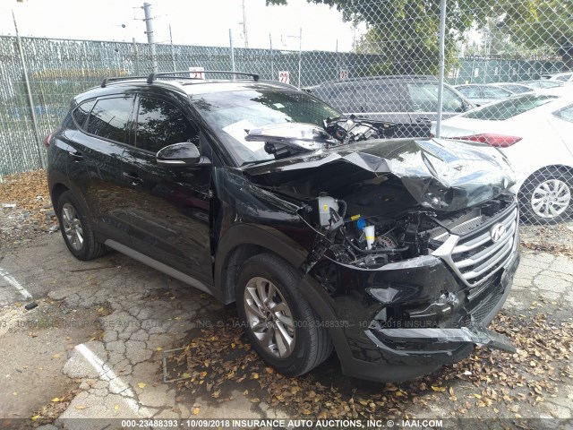 KM8J33A42JU715088 - 2018 HYUNDAI TUCSON SEL/SEL PLUS BLACK photo 1