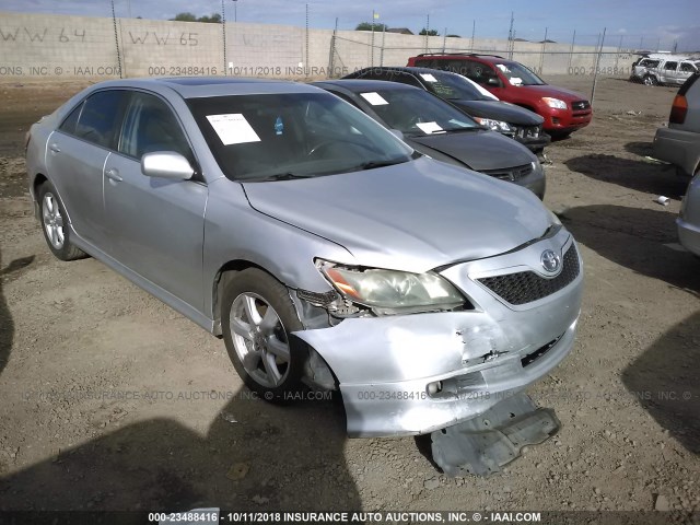 4T1BK46K18U055351 - 2008 TOYOTA CAMRY LE/XLE/SE SILVER photo 1
