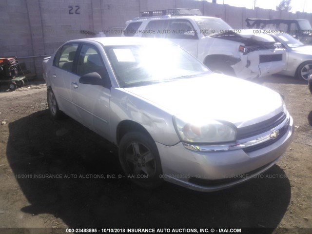 1G1ZT52895F268783 - 2005 CHEVROLET MALIBU LS Plata foto 1