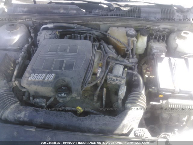 1G1ZT52895F268783 - 2005 CHEVROLET MALIBU LS Plata foto 10