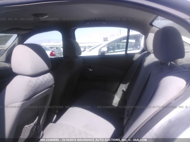 1G1ZT52895F268783 - 2005 CHEVROLET MALIBU LS Plata foto 8