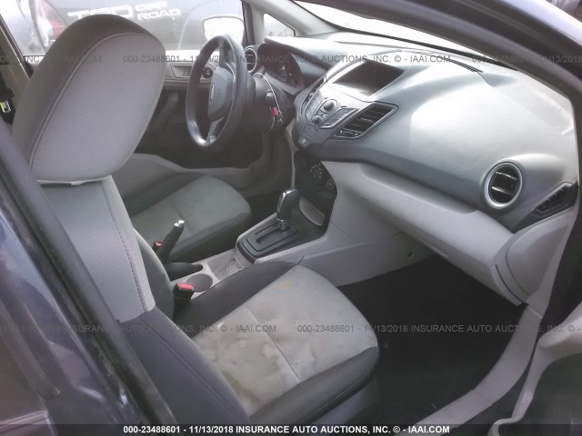 3FADP4AJ9CM118499 - 2012 FORD FIESTA S GRAY photo 5