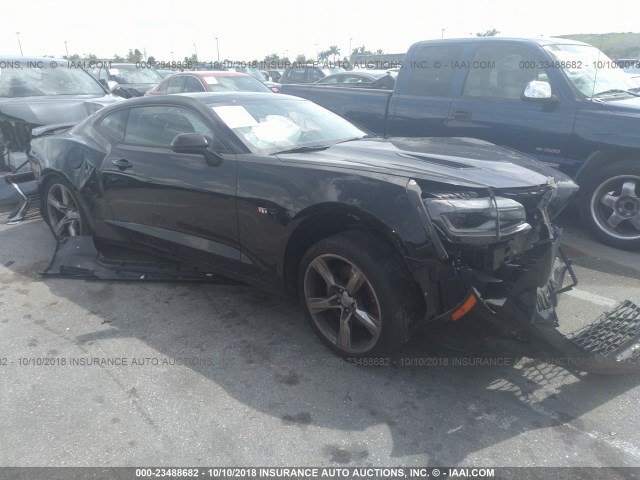 1G1FF1R79H0204136 - 2017 CHEVROLET CAMARO SS BLACK photo 1