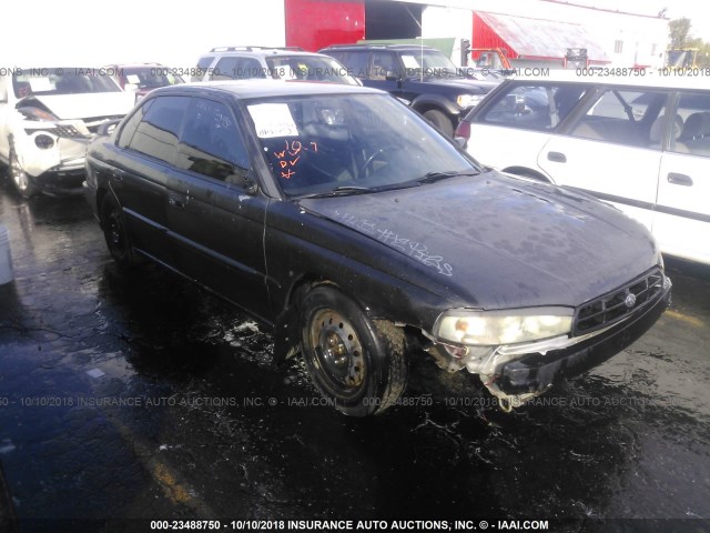 4S3BD4354V6215915 - 1997 SUBARU LEGACY L BLACK photo 1