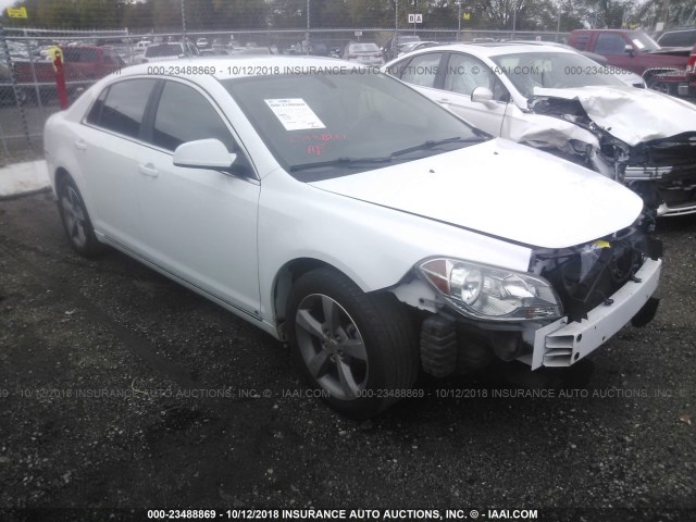 1G1ZJ57B69F164106 - 2009 CHEVROLET MALIBU 2LT WHITE photo 1