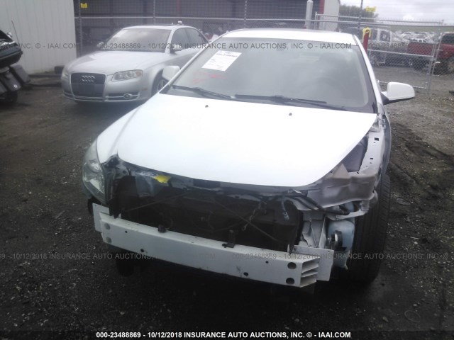 1G1ZJ57B69F164106 - 2009 CHEVROLET MALIBU 2LT WHITE photo 6