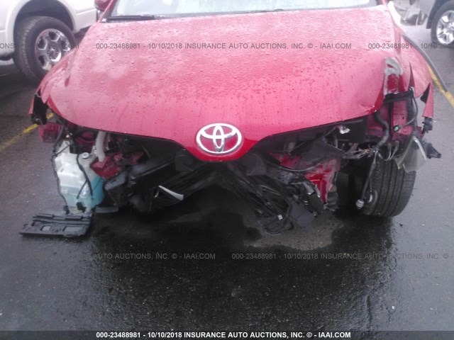 4T3ZA3BB7EU087595 - 2014 TOYOTA VENZA LE/XLE RED photo 6