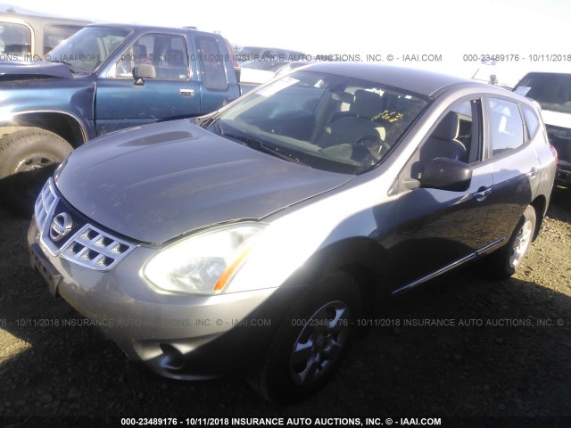 JN8AS5MT0BW150193 - 2011 NISSAN ROGUE S/SV/KROM GRAY photo 2