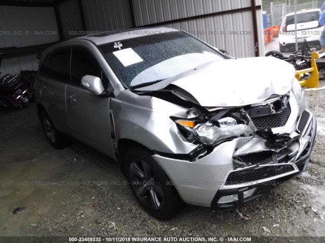 2HNYD2H64BH549091 - 2011 ACURA MDX TECHNOLOGY SILVER photo 1