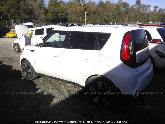 KNDJX3A59F7190764 - 2015 KIA SOUL ! WHITE photo 3