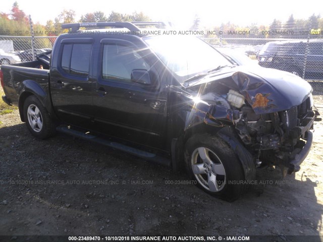 1N6AD07W16C454524 - 2006 NISSAN FRONTIER CREW CAB LE/SE/OFF ROAD BLACK photo 1