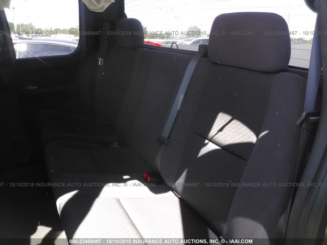 2GCEC19JX81113033 - 2008 CHEVROLET SILVERADO C1500 GRAY photo 8