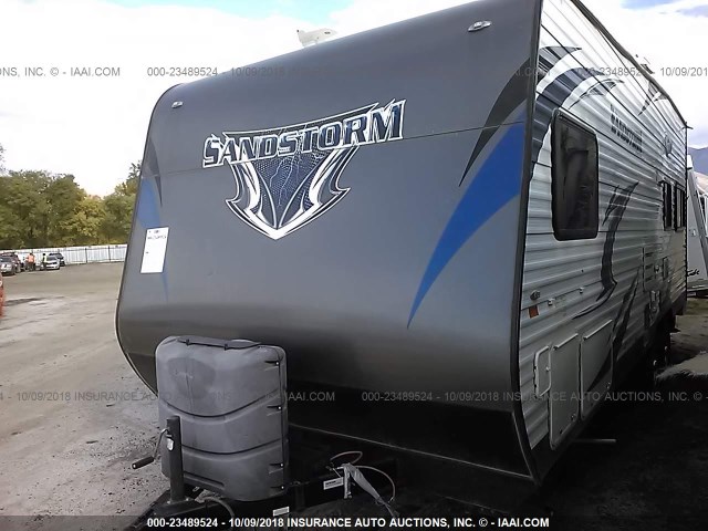 4X4TSCW27FC006946 - 2015 FOREST RIVER SANDSTORM TOY HAULER  Unknown photo 2