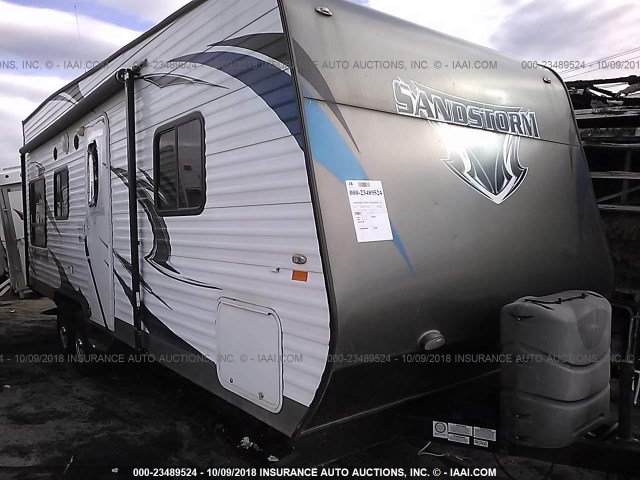 4X4TSCW27FC006946 - 2015 FOREST RIVER SANDSTORM TOY HAULER  Unknown photo 6