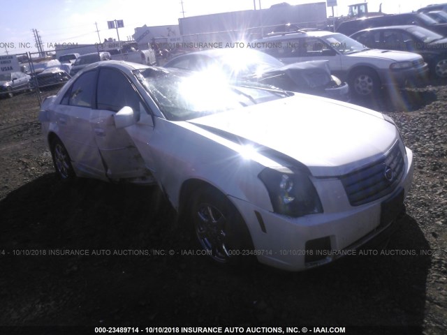 1G6DP567150157254 - 2005 CADILLAC CTS HI FEATURE V6 WHITE photo 1