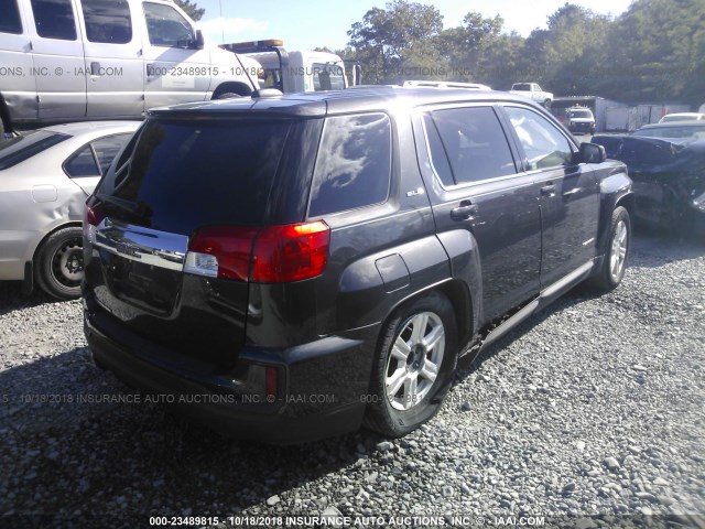 2GKALMEK8G6243199 - 2016 GMC TERRAIN SLE BLACK photo 4