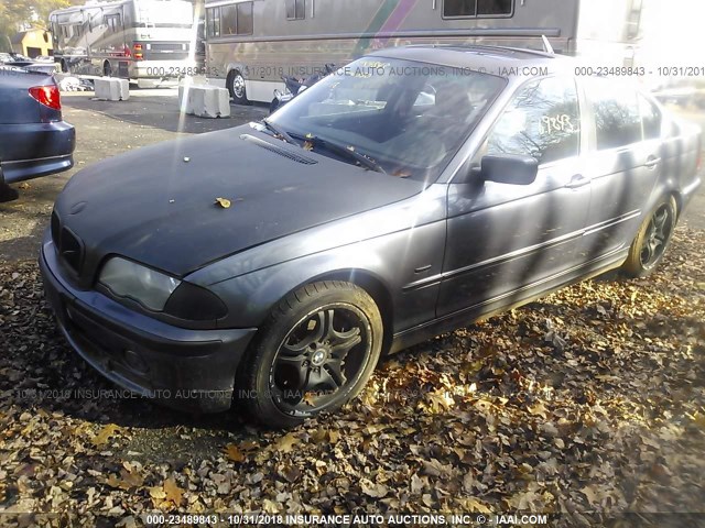 WBAAV53431FJ63030 - 2001 BMW 330 I GRAY photo 2