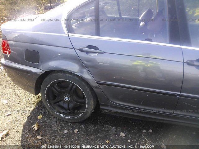 WBAAV53431FJ63030 - 2001 BMW 330 I GRAY photo 6