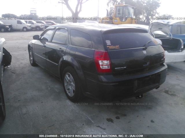 2D4FV47V16H462644 - 2006 DODGE MAGNUM SXT BLACK photo 3