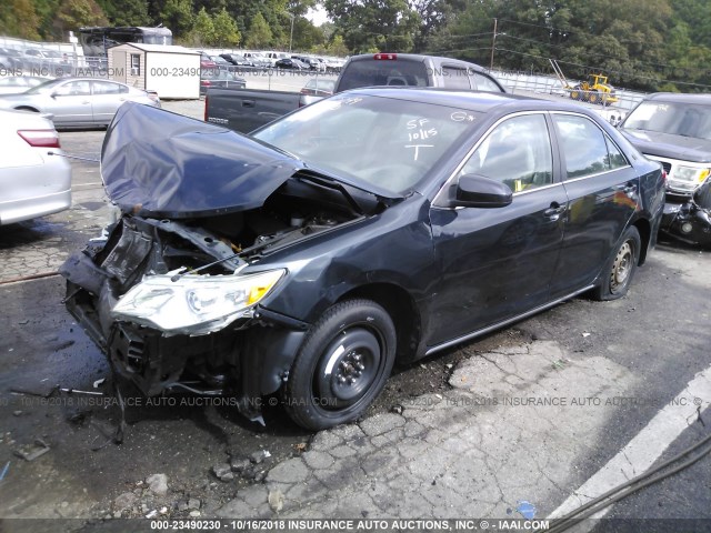 4T1BF1FK8CU127027 - 2012 TOYOTA CAMRY SE/LE/XLE 蓝色 照片 2