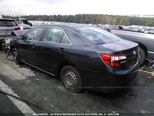 4T1BF1FK8CU127027 - 2012 TOYOTA CAMRY SE/LE/XLE 蓝色 照片 3