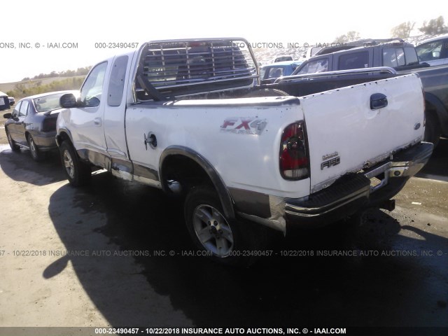 1FTRX18L32KB79388 - 2002 FORD F150 WHITE photo 3