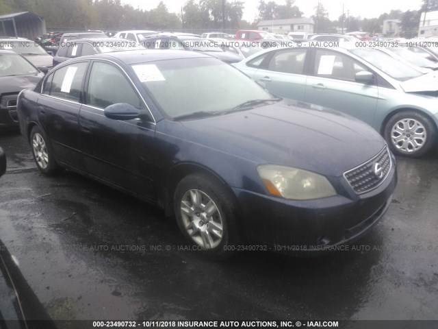 1N4AL11D05C310650 - 2005 NISSAN ALTIMA S/SL BLUE photo 1