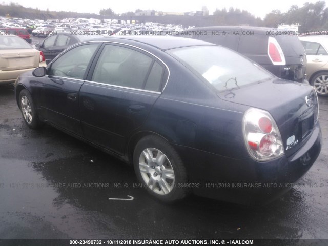 1N4AL11D05C310650 - 2005 NISSAN ALTIMA S/SL BLUE photo 3