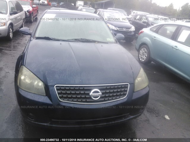 1N4AL11D05C310650 - 2005 NISSAN ALTIMA S/SL BLUE photo 6