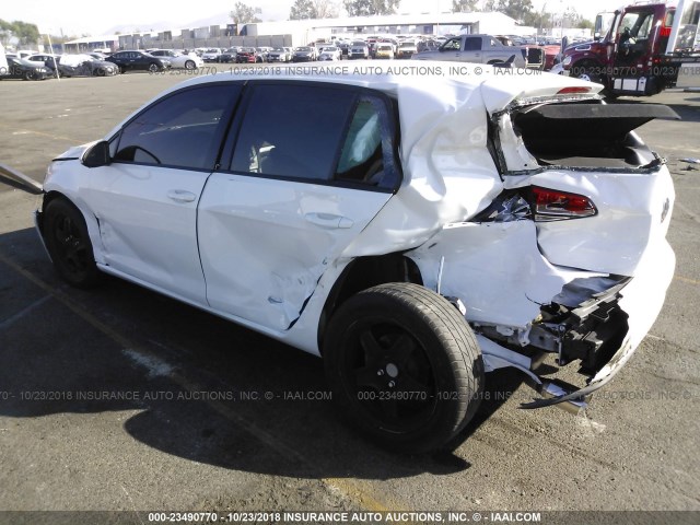 3VW217AU1FM039604 - 2015 VOLKSWAGEN GOLF WHITE photo 3