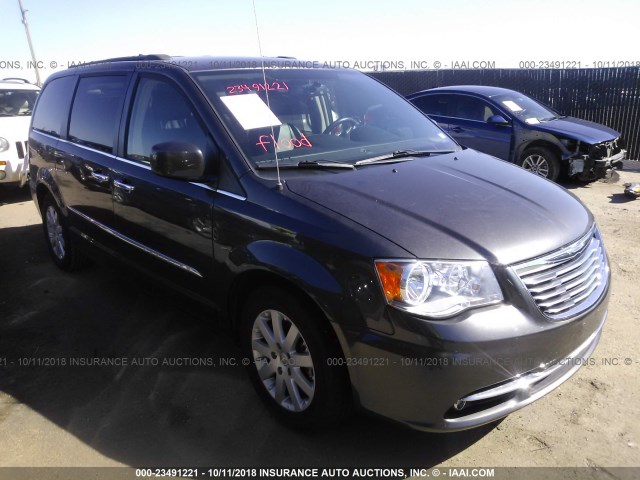 2C4RC1BG6FR505392 - 2015 CHRYSLER TOWN & COUNTRY TOURING GRAY photo 1