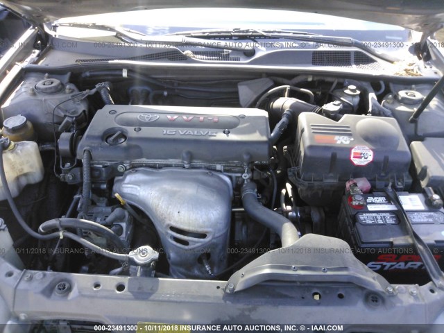 4T1BE32K52U515478 - 2002 TOYOTA CAMRY LE/XLE/SE GOLD photo 10