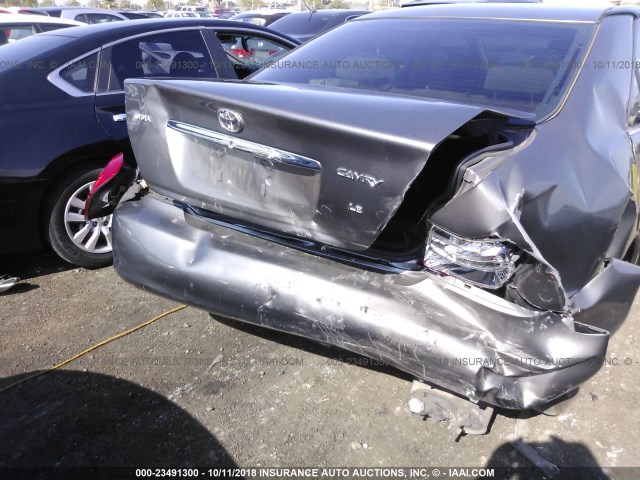 4T1BE32K52U515478 - 2002 TOYOTA CAMRY LE/XLE/SE GOLD photo 6