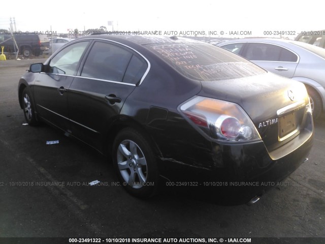 1N4AL21E98N435234 - 2008 NISSAN ALTIMA 2.5/2.5S BLACK photo 3