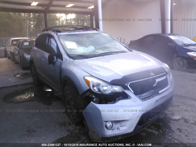 JF2GPAVC5D2875945 - 2013 SUBARU XV CROSSTREK 2.0 PREMIUM SILVER photo 1