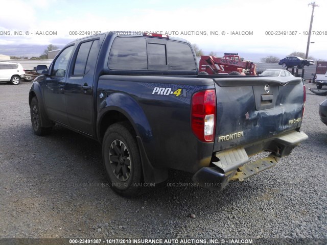 1N6AD0EV2GN714719 - 2016 NISSAN FRONTIER S/SV/SL/PRO-4X BLUE photo 3